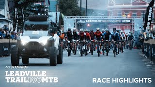 Stages Cycling Leadville Trail 100 MTB  RACE HIGHLIGHTS  8122023 [upl. by Gilda]