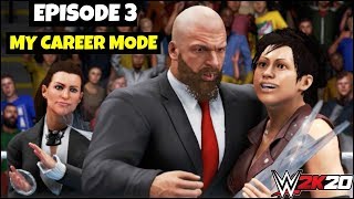 WWE 2K20 My CAREER MODE Ep3  ROOKIE TO WWE STAR  EPISODE 3 [upl. by Ahsimaj]