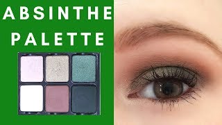 Viseart Absinthe Palette  Review Swatches amp Demo [upl. by Lzeil]