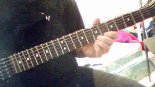 How to Play Soothsayer on Guitar IntroRiff by Buckethead [upl. by Ydnat20]