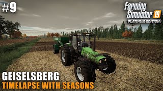 Geiselsberg Timelapse 9 Autumn Field Work Farming simulator 19 Seasons [upl. by Hoang885]