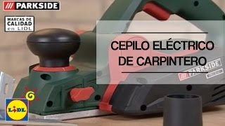 Cepillo Eléctrico De Carpintero  Lidl España [upl. by Anitnatsnok]