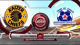 Absa Premiership 201819  Kaizer Chiefs vs Maritzburg United [upl. by Amiel]