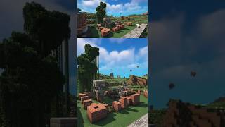 I love how this auto builds Minecraft buildings minecraft tutorial gaming [upl. by Nigem250]