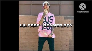 ☆Lil Peep☆  beamer boy Lyric Video [upl. by Tcideneb786]