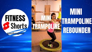 Mini Trampoline Rebounder Senior Workout pauleugene minitrampoline seniorfitness [upl. by Sreip]