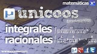 Integral racional en fracciones simples 01 BACHILLERATO matematicas [upl. by Skipper]