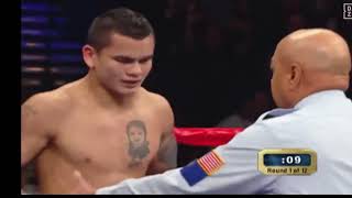 VIDEO OF HOW A REAL WARRIOR GETS UP FROM A LIVER SHOT MAIDANA VS KHAN CLIP OF VICIOUS BODY SHOT [upl. by Maureen]