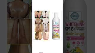 Whitening Body Lotion On SPF15 Skin Lighten amp Brightening Body Lotion Cream fairness moisturizer [upl. by Toney]