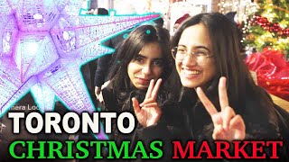 Complete Look of Toronto Christmas Market and Distillery Winter Village 4K [upl. by Blanch498]