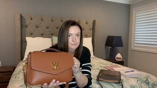 LV Louis Vuitton Oxford Bag vs Pochette Metis Cognac [upl. by Ardaed927]