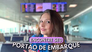 AEROPORTO DE CONGONHAS  Procurando o portão de embarque [upl. by Ylecara]