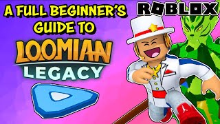 LOOMIAN LEGACY FULL BEGINNERS GUIDE Roblox  How To Battle Trade Rally Stats Explained amp More [upl. by Anton]