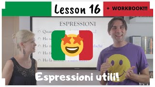 Learn Italian in 30 Days  16  The Verb quotTo Havequot EngIta Subs  WORKBOOK [upl. by Alda]