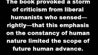 Stephen Pinker vs John Gray Text AND Speech [upl. by Eipper]