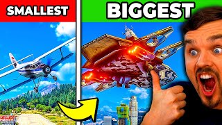 Upgrading smallest to BIGGEST plane in GTA 5 [upl. by Stephana]