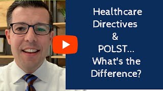 What is the Difference Between a POLST and an Advance Healthcare Directive [upl. by Lamok]