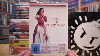 DIE BARTHOLOMÄUSNACHT DT 4K UHD Bluray Mediabook  Zockis Sammelsurium Nr 3121 [upl. by Ailsa121]