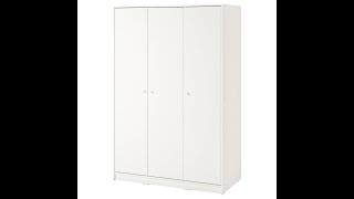 Ikea Kleppstad 3 Door Wardrobe  Do it Yourself [upl. by Aniroc]