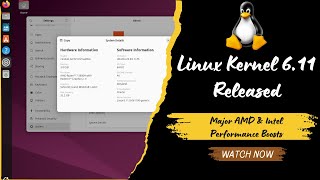 Linux Kernel 611 Released Major AMD amp Intel Performance Boosts [upl. by Nikral568]