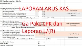 Membuat Laporan Arus Kas Menggunakan Excel [upl. by Casi]