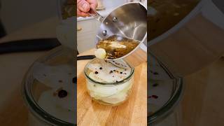 If you have or want to use kohlrabi here’s a quick pickle recipe that’s super delicious shorts [upl. by Eilak474]