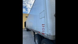 Dry Van Trailer 53 ft swing doors for sale [upl. by Allin47]