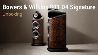 Bowers amp Wilkins 801 D4 Unboxing  HighEnd Standlautsprecher [upl. by Philips887]