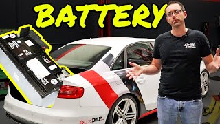 How to Recode and Install a Battery on an Audi S4 [upl. by Herod180]