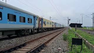 Branch Line to Transfer Main Line 12024 Patna HWH Jan Shatabdi Exp indianrailways train youtube [upl. by Ecnar]