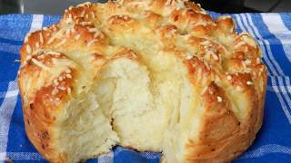 CHEESE PULL APART BREAD Delicious [upl. by Mirak]