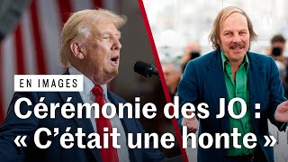 JO de Paris  Donald Trump critique la cérémonie douverture paris2024 [upl. by Ludly966]