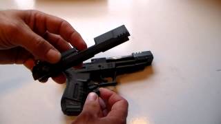 Walther P22 Catastrophic Failure of Gun while shooting [upl. by Attenaej295]