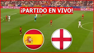 🔴 ESPAÑA vs INGLATERRA EN VIVO 🔴 EN VIVO LA FINAL EUROCOPA 🏆 [upl. by Quintana]