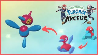 CÓMO EVOLUCIONAR A PORYGON PORYGON2 PORYGON Z EN POKEMON LEYENDAS DE ARCEUS  Guia Nintendo Switch [upl. by Greenleaf129]