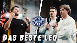 Das BESTE LEG vom Darts Creator Cup 2024 besser als die Profis [upl. by Anastos870]