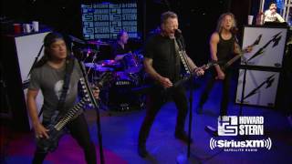 Metallica quotMaster of Puppetsquot Live on the Howard Stern Show [upl. by Nhguavaj]