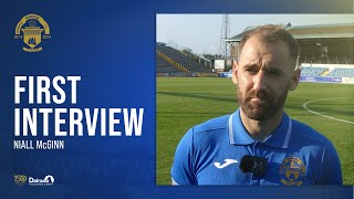 Greenock Morton  Niall McGinn  First Interview [upl. by Laurentia]