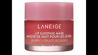 LANEIGE Lip Sleeping Mask Review  Say Goodbye to Dry Lips 💋 [upl. by Koorb]