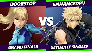 SX 486 GRAND FINALS  enhancedpv Cloud Vs Doorstop ZSS SSBU Smash Ultimate Tournament [upl. by Zoie]