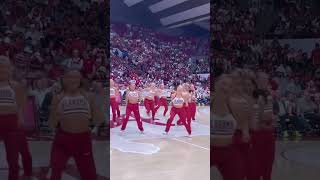 ▶️ Alabama Cheerleaders Pumped ❤️🤍 Alabama Crimson Tide SEC College Basketball [upl. by Liana]