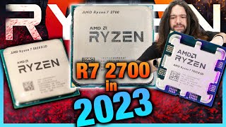 AMD Ryzen 7 2700X in 2023 Benchmarks vs 5800X3D 7800X3D amp More CPU Upgrades [upl. by Melicent672]