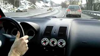 Lupo 14 16v Turbo driving [upl. by Yelha]