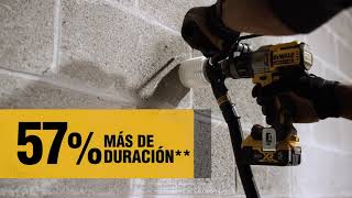 Taladro Percutor Inalámbrico DEWALT 20V Máx DCD996 [upl. by Atekan]