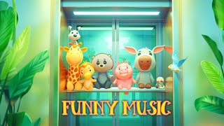 Funny Elevator Music  Meme Music For Funny Videos [upl. by Eidissac]