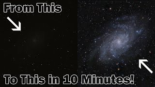 Process Astrophotography Images In 10 Minutes [upl. by Drarehs324]