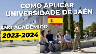 ✅How to apply Universidade de Jaén20232024✈️🇪🇸📚✍🏾👨🏽‍🎓👩🏾‍🎓 [upl. by Netta]