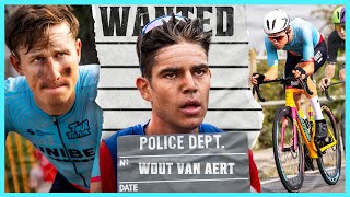 VAN AERT PLEEGT DIEFSTAL 🚨🚔 EN WE SABOTEREN DE KOPGROEP 💭😲  TOUR OF BRITAIN 🇬🇧 33 [upl. by Bounds943]