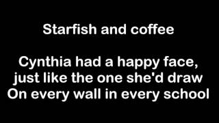 Prince  Starfish and Coffee Lyrics [upl. by Mirak]