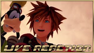 Live Reaction  Kingdom Hearts III Classic Kingdom Trailer [upl. by Naniac]